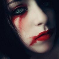 38张冷艳感拉满！高冷烈焰红唇女生QQ头像合集