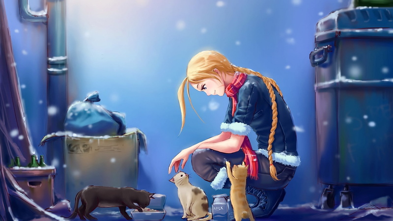 街霸嘉米化身打工人！1080P高清动漫壁纸合集