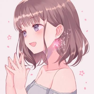 29张清新可爱的高清动漫女生头像合集