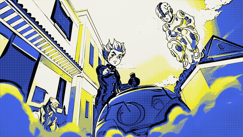 《JOJO的奇妙冒险》壁纸上新！空条仗世文与广濑康一的名场面高清图合集