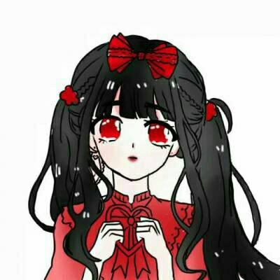 32张高清黑暗丧气动漫女生头像 氛围感拉满