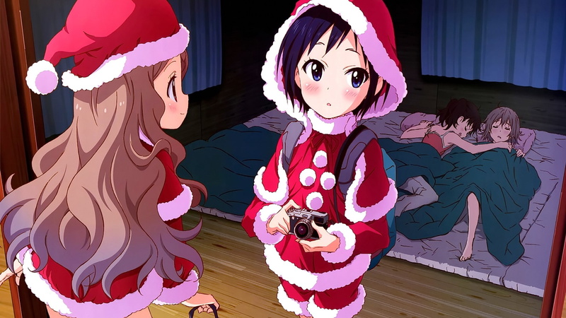 圣诞氛围拉满！向山进发少女们的治愈睡颜壁纸合集