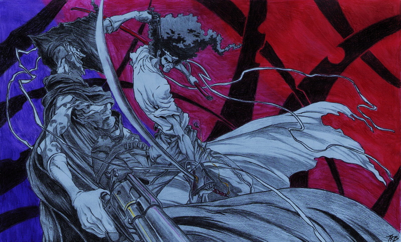 爆炸头武士2K高清壁纸