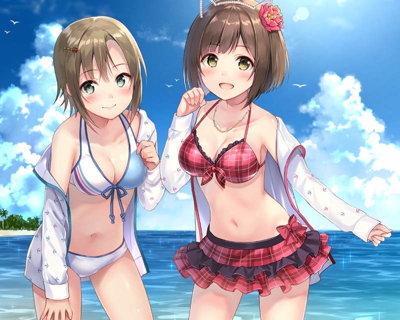 《偶像大师灰姑娘女孩 前川未来等角色高清壁纸合集》