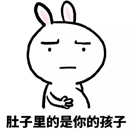 恶搞兔版“快去给我生孩子”表情包合集