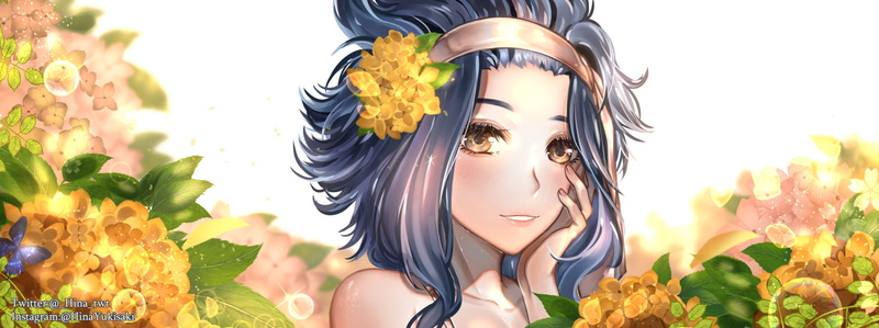 《妖精尾巴蓝发少女高清壁纸合集 近距离特写超吸睛》