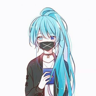 7张超好看的长发女生动漫头像合集