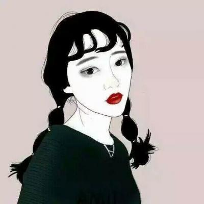 16张高清超拽霸气手绘女生头像合集