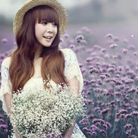 15张氛围感拉满！薰衣草女孩QQ头像合集