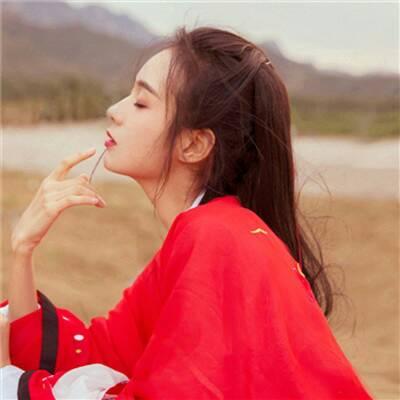 古风红衣女生头像合集！9张高清唯美古风图直接存