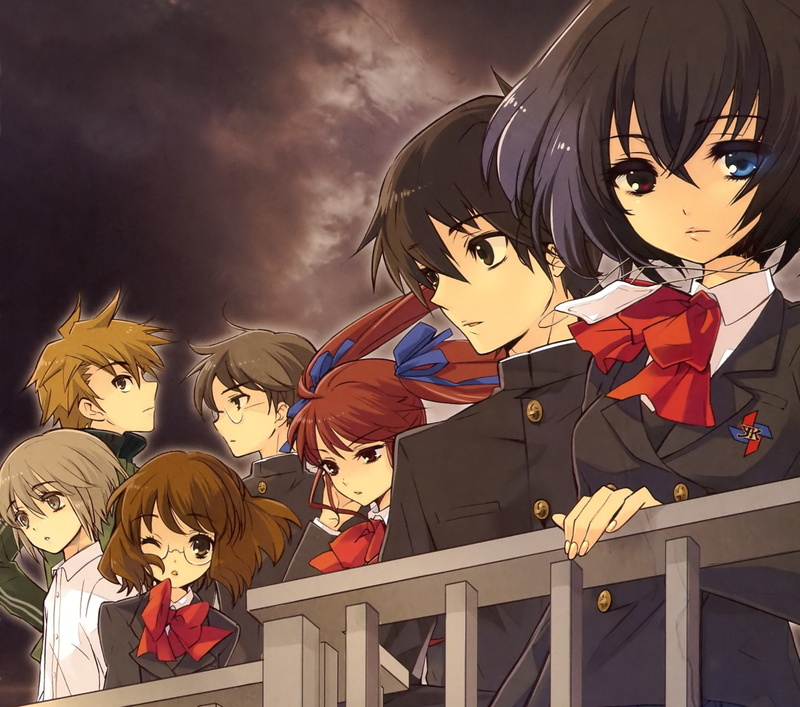 这些动漫壁纸超吸睛！《Another》角色彩图高清壁纸