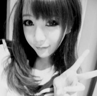 24张女生非主流黑白头像图合集