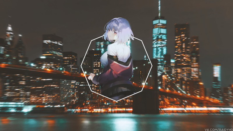 新条茜 4K高清壁纸 电光机王SSSS.GRIDMAN 动漫少女画中壁紙