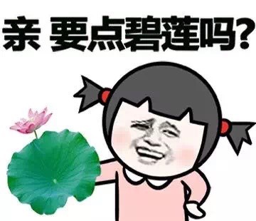 「亲，要点碧莲吗？」这套斗图表情包火了