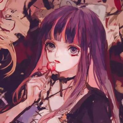 又丧又酷的动漫女生头像！16张高清质感图直接存