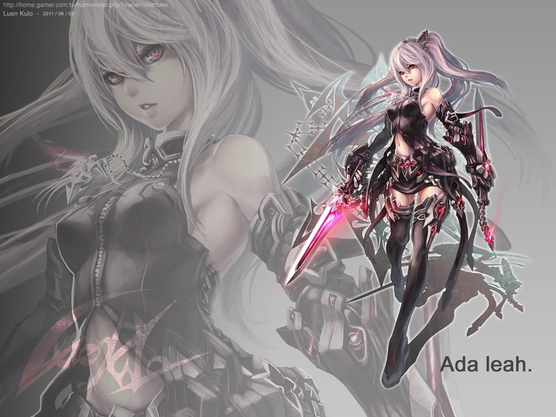 一眼心动的硬核动漫女战士壁纸