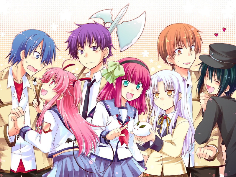 《Angel Beats!》全员高清壁纸合集 720P超清版