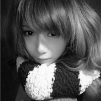 24张女生非主流黑白头像图合集