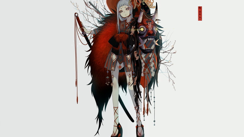 这套动漫鬼女高清壁纸合集