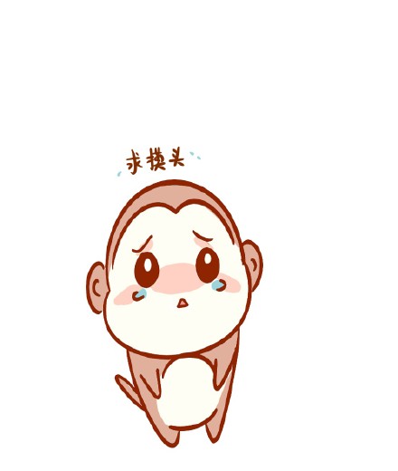 猴子表情包合集来啦 可爱卡通款随便用