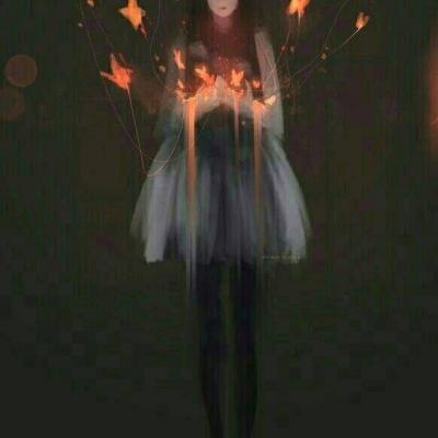 28张高清伤感风动漫女生头像 氛围感拉满