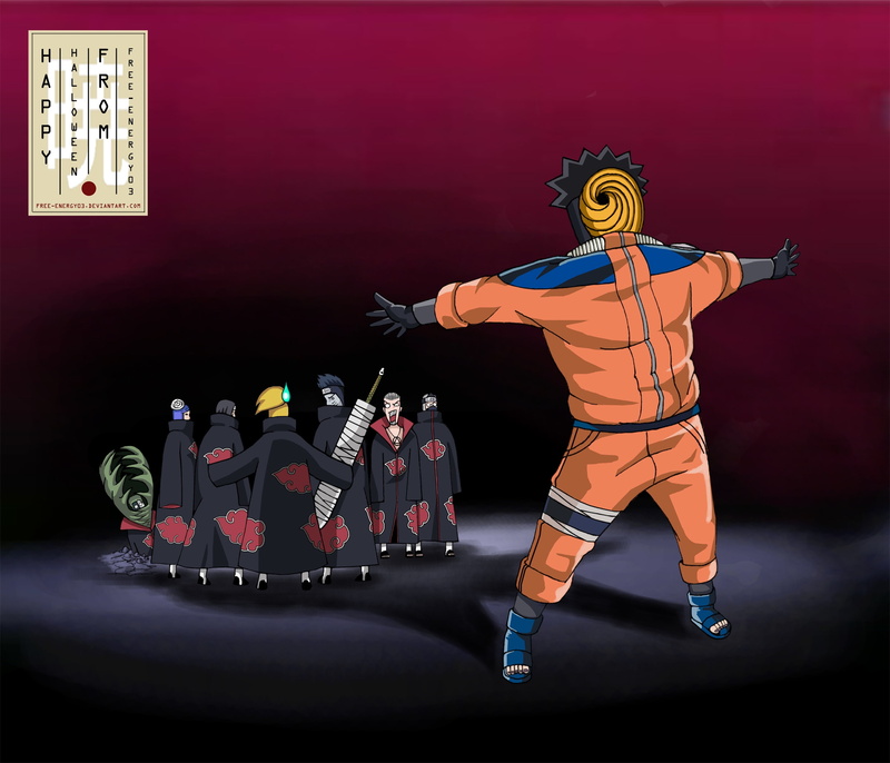 火影晓组织全员趣味cos壁纸合集