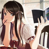 12张安静看书的动漫女生头像 氛围感拉满