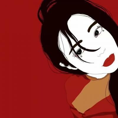 16张高清超拽霸气手绘女生头像合集