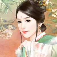 32张超绝手绘古风女生头像 氛围感拉满
