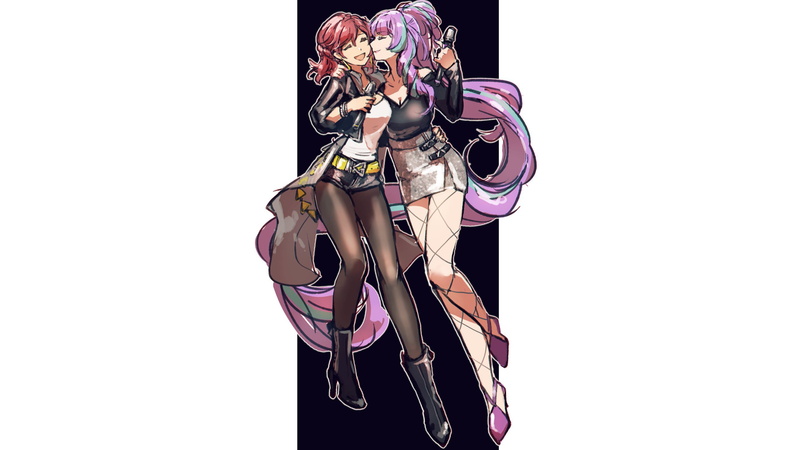 超绝少女组合壁纸！超时空要塞Δ全员高清壁纸