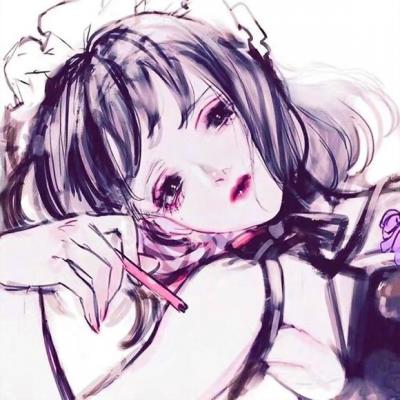 8张高清手绘动漫女生头像 适合当微信头像的手绘女头合集