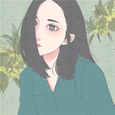 12张氛围感拉满的彩色手绘女生头像，每一张都超绝