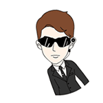 超实用！酷酷黑衣人QQ表情包合集