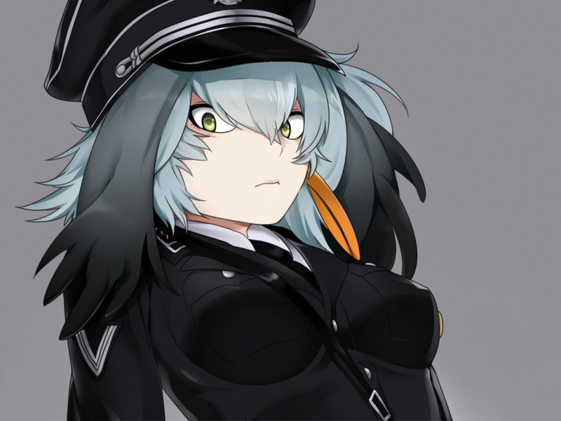 1080P兽娘动物园鲸头鹳主题高清动漫壁纸