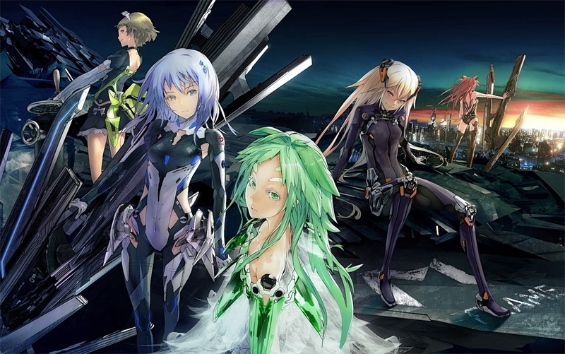 这款《Beatless》动漫主题户外雕塑壁纸太绝了