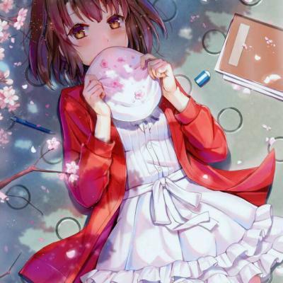 28张梦幻樱花动漫女生头像 高清好看直接用