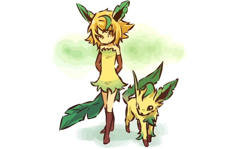 宝可梦叶伊布高清动漫壁纸 720P