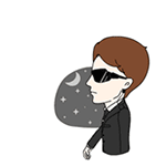 超实用！酷酷黑衣人QQ表情包合集