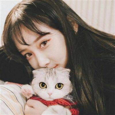 18张高清抱猫女生头像 温柔又治愈的微信头像合集