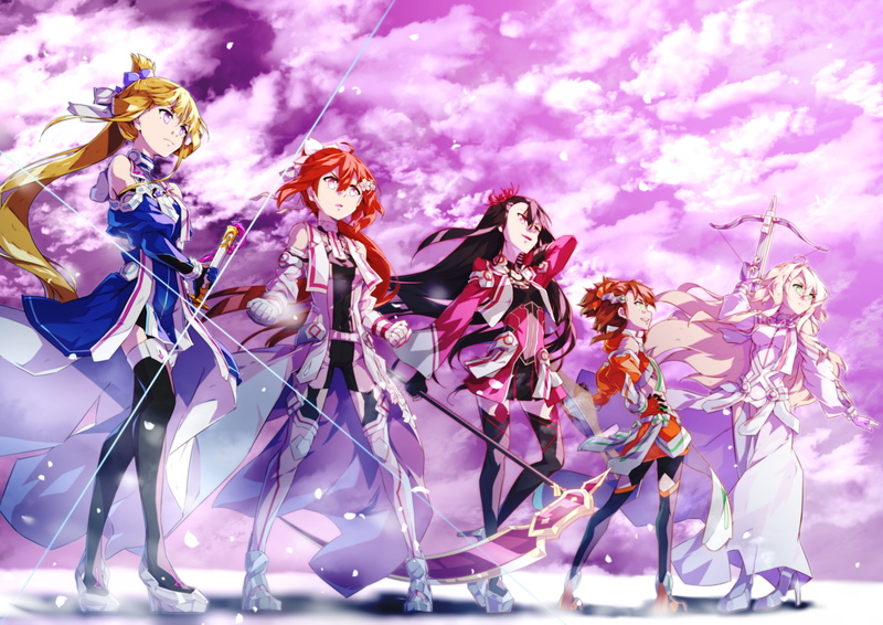 《结城友奈是勇者》5位角色高清壁纸合集