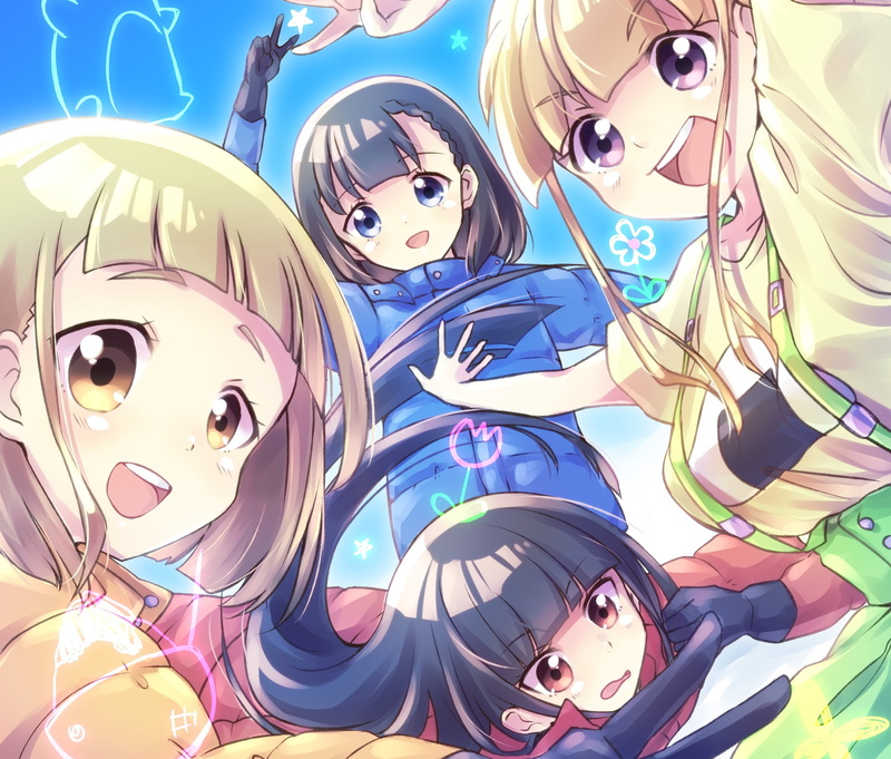 《比宇宙更远的地方》四位女主高清壁纸 1080P分辨率