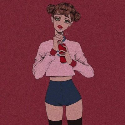 27张简约气质动漫女生头像 高清好看又百搭