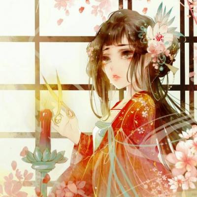 19张高清唯美古风女生动漫头像，氛围感拉满