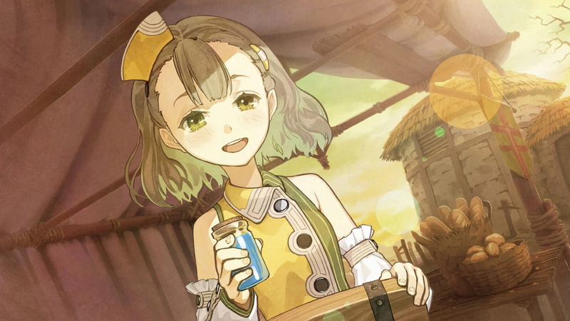 《黄昏天空之炼金术士》二次元少女美食主题2K高清壁纸合集