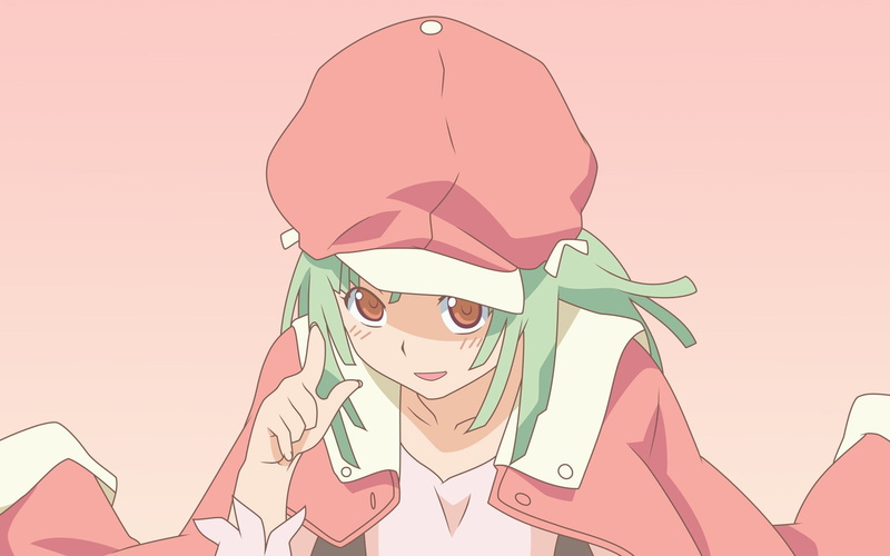 《物语系列》千石抚子1080P高清壁纸 超养眼动漫美图