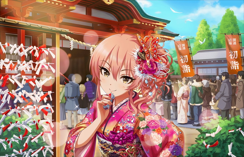 偶像大师灰姑娘女孩星光舞台 1080P高清壁纸 角色为城崎美嘉