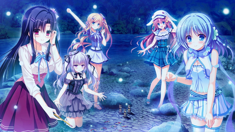 动漫壁纸合集：红眸蓝眸视觉小说壁纸