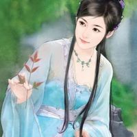 32张超绝手绘古风女生头像 氛围感拉满