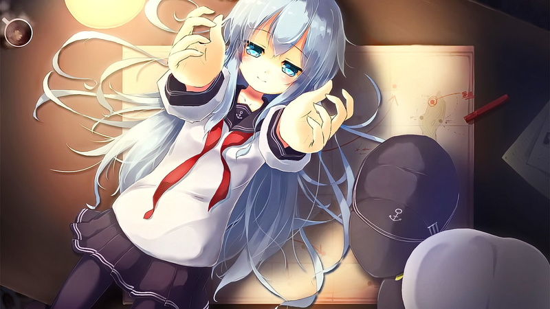 《舰队收藏鹿岛 2K高清动漫人像壁纸》