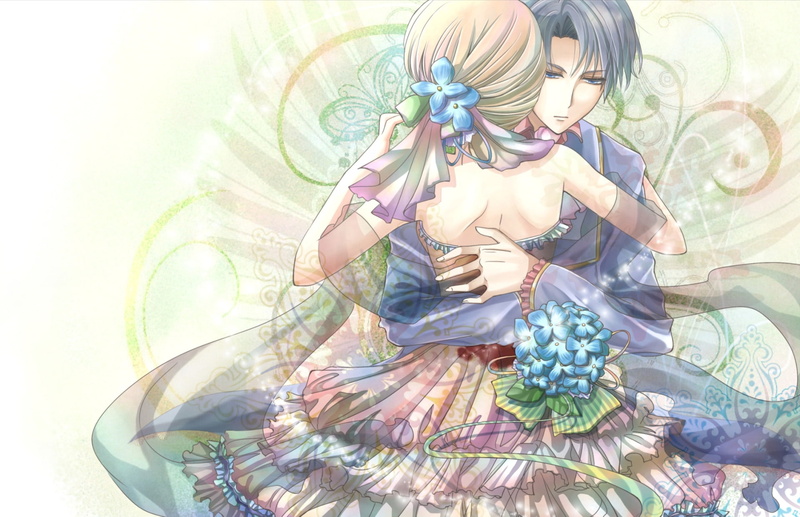 进击的巨人同人壁纸！利威尔和佩特拉的高清壁纸合集